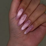 ROSE QUARTZ - CRYSTAL CAT EYE